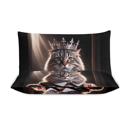 3-Piece Bedding Set-102"x90"/ 259x229cm (Dual-sided Printing)