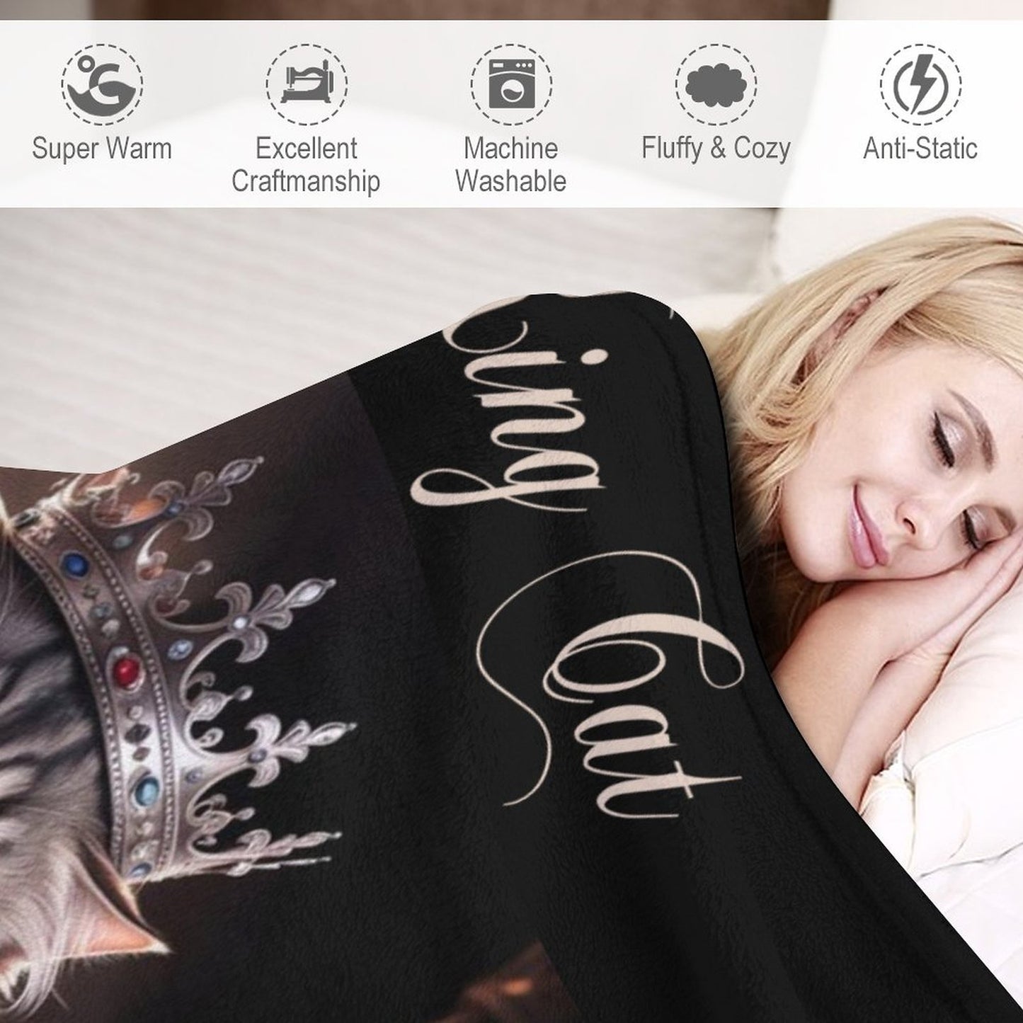 280gsm Flannel Blanket-50"x60" (Dual-sided Printing)