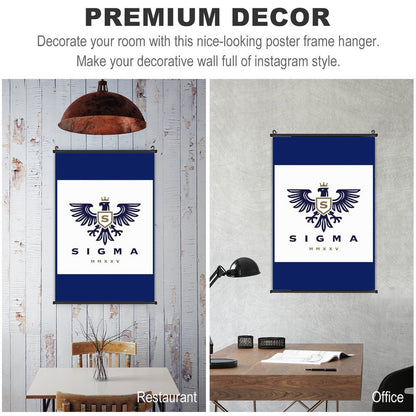 Canvas Hanging Poster with Scrolls-16"x24"/ 40x60cm