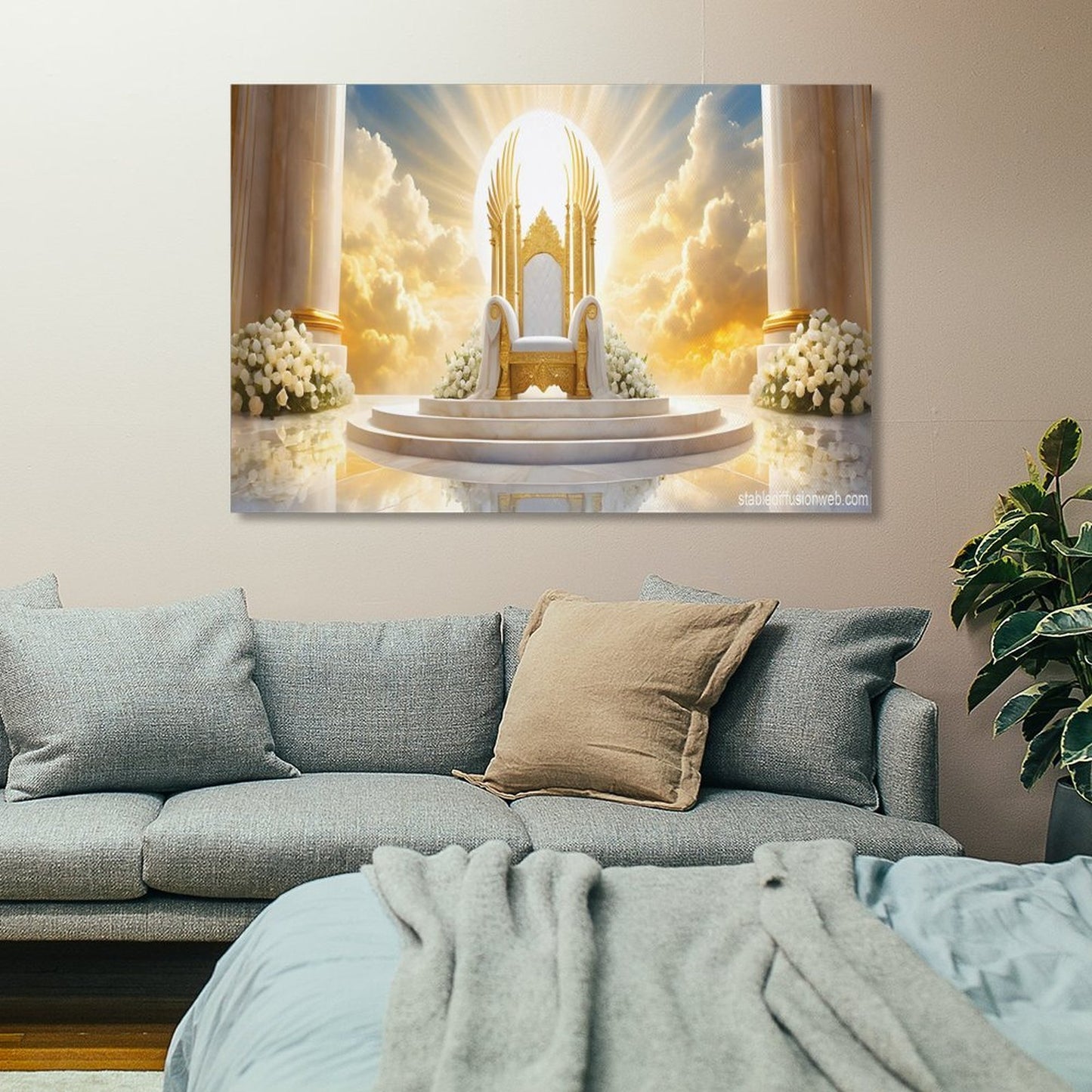 Hanging Poster (Horizontal 3:2)-12x18 inch/ 8x12 inch