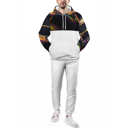 250gsm Imitation Cotton Hoodie & Joggers Set 4T03 (All-Over Printing)
