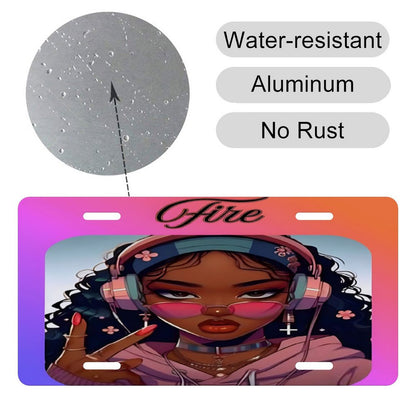 Car License Plate-11.8”x5.9”