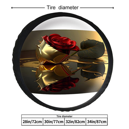 Leather Tire Cover(One-sided Printing)