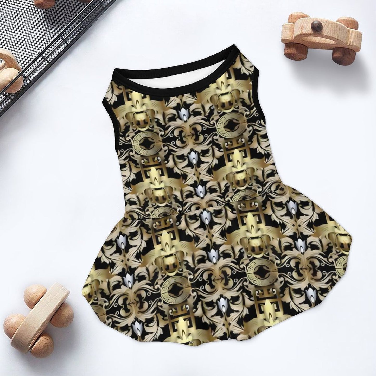 Pet Ruffle Dress-2XS-L