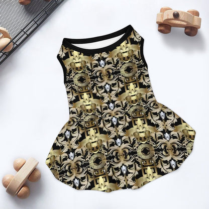 Pet Ruffle Dress-2XS-L