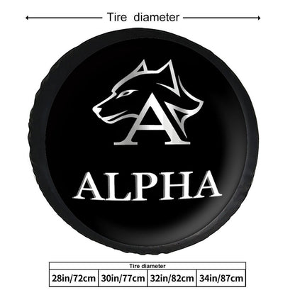 Leather Tire Cover(One-sided Printing)