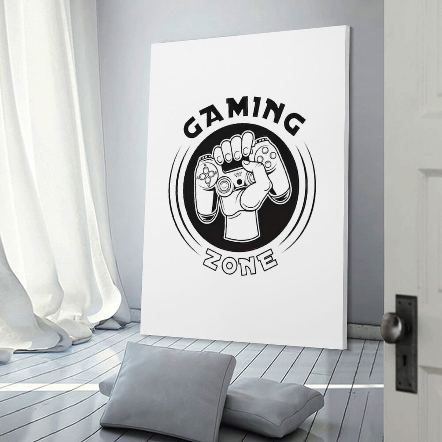 Framed Wooden Poster Hanging (Vertical 2:3)-8x12 inch