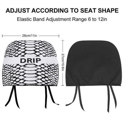Custom Car Headrest Covers