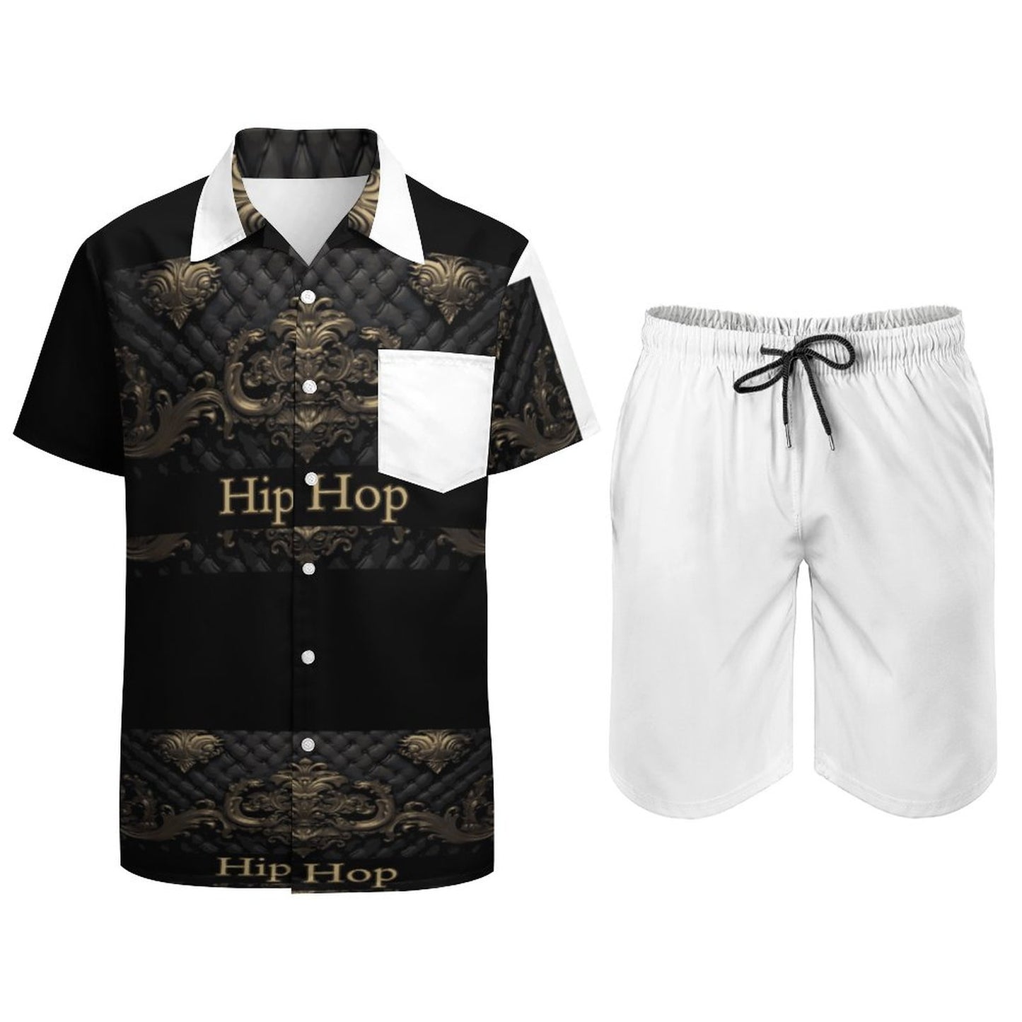 Hawaiian Print Suits for Men (All-Over Printing)