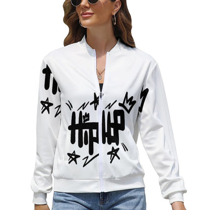Women's Zipper Jacket LLJK (All-Over Printing)