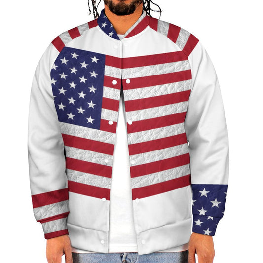 AMERICA Men's Baseball Jacket-2XS-6XL