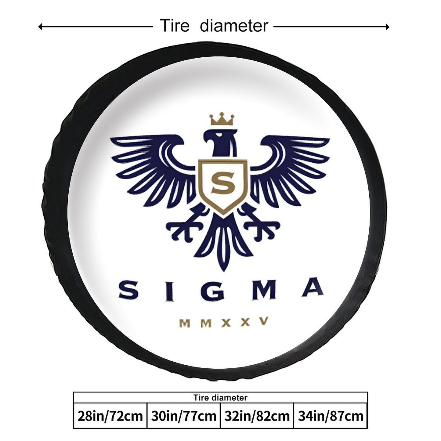 Leather Tire Cover(One-sided Printing)