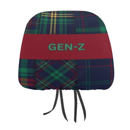 Custom Car Headrest Covers