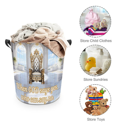 Oxford Collapsible Laundry Basket