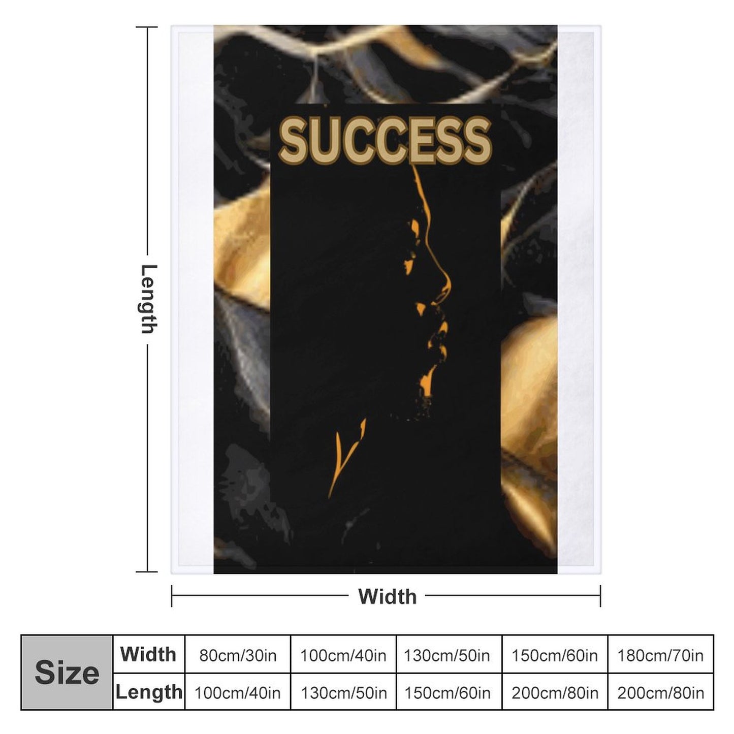 280gsm Flannel Blanket-50"x60" (Dual-sided Printing)