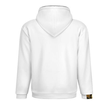 230gsm Full Zip up Hoodie with Plush Lining WZIP (All-Over Printing)