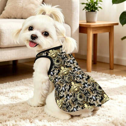 Pet Ruffle Dress-2XS-L
