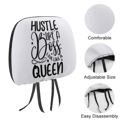 Custom Car Headrest Covers
