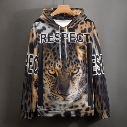 230gsm Men's Cool Hoodie with Double-layer Cap (All-Over Printing)