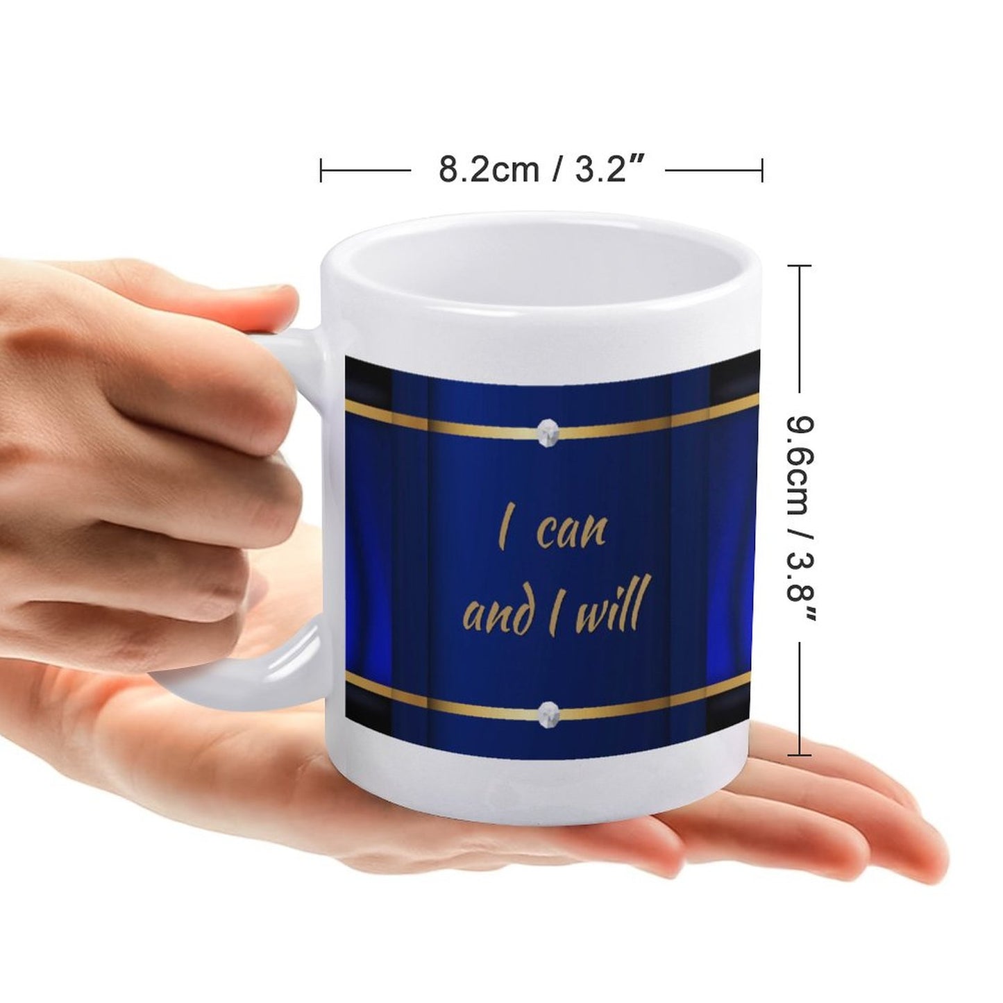 11oz White Mug Print