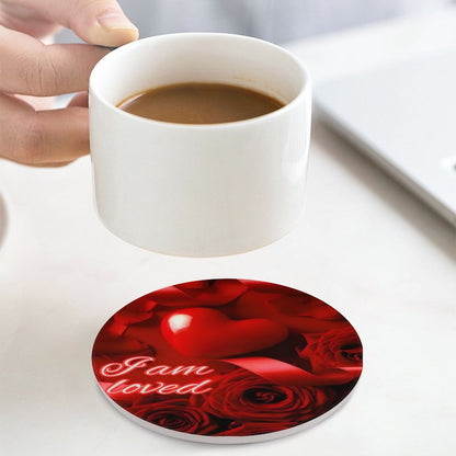 Round Ceramic Coaster