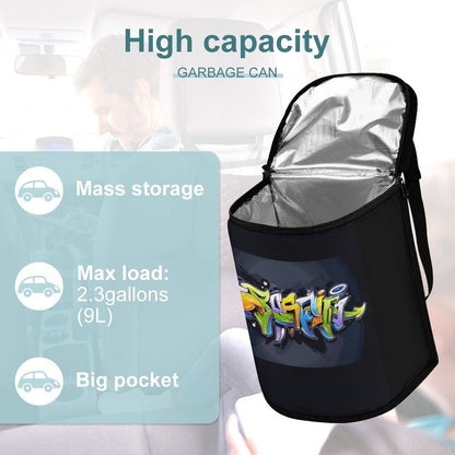 Collapsible Car Trash Bin