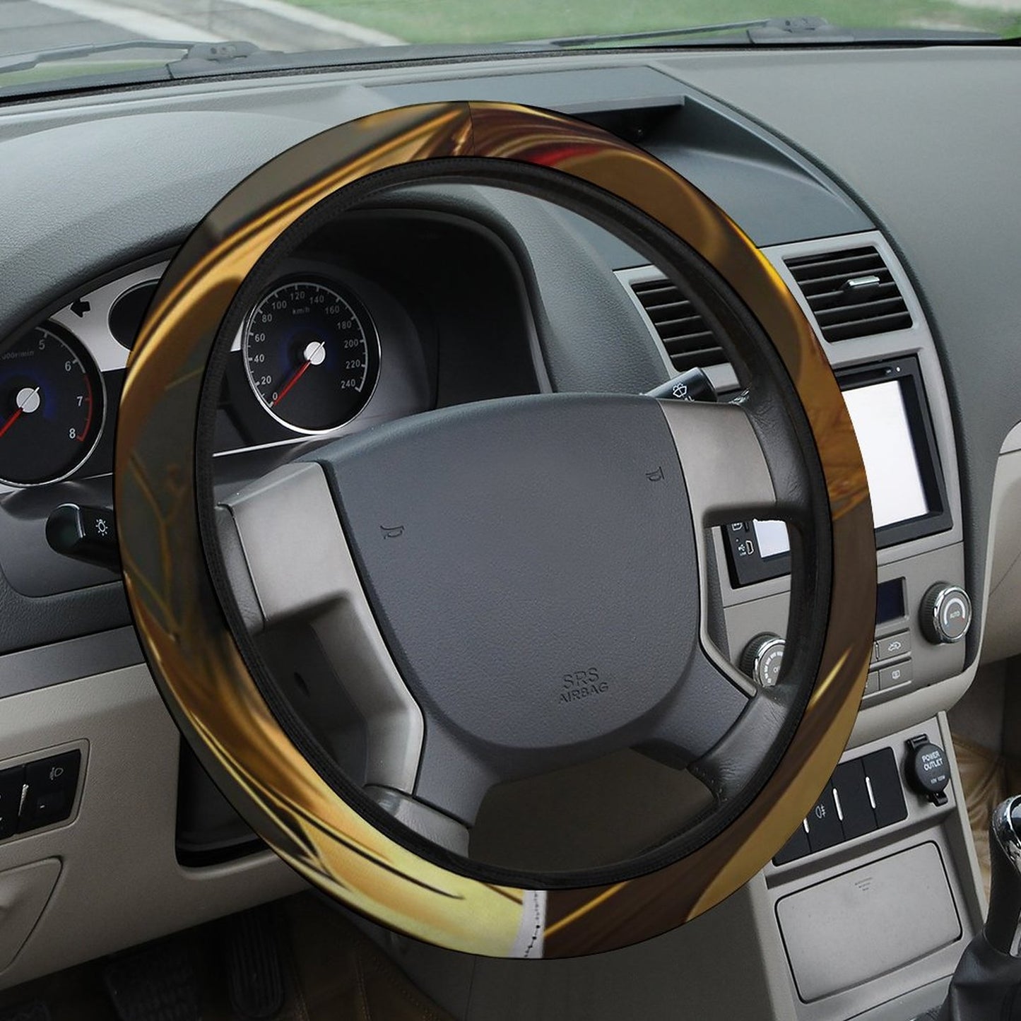 Car Steering Wheel Cover