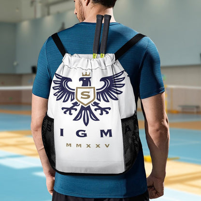 Waffle Cloth Sprots Drawstring Bag (Multi-Sites)
