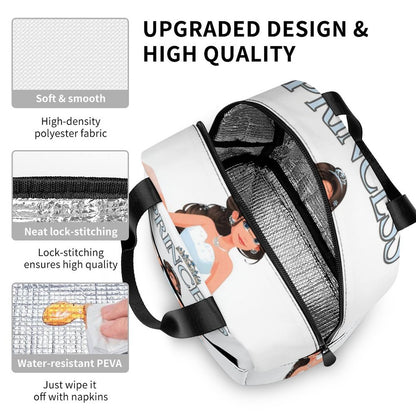 Insulated Lunch Bag with Pocket (All-Over Printing)