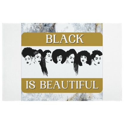 Crystal Velvet Bedroom Floor Mat