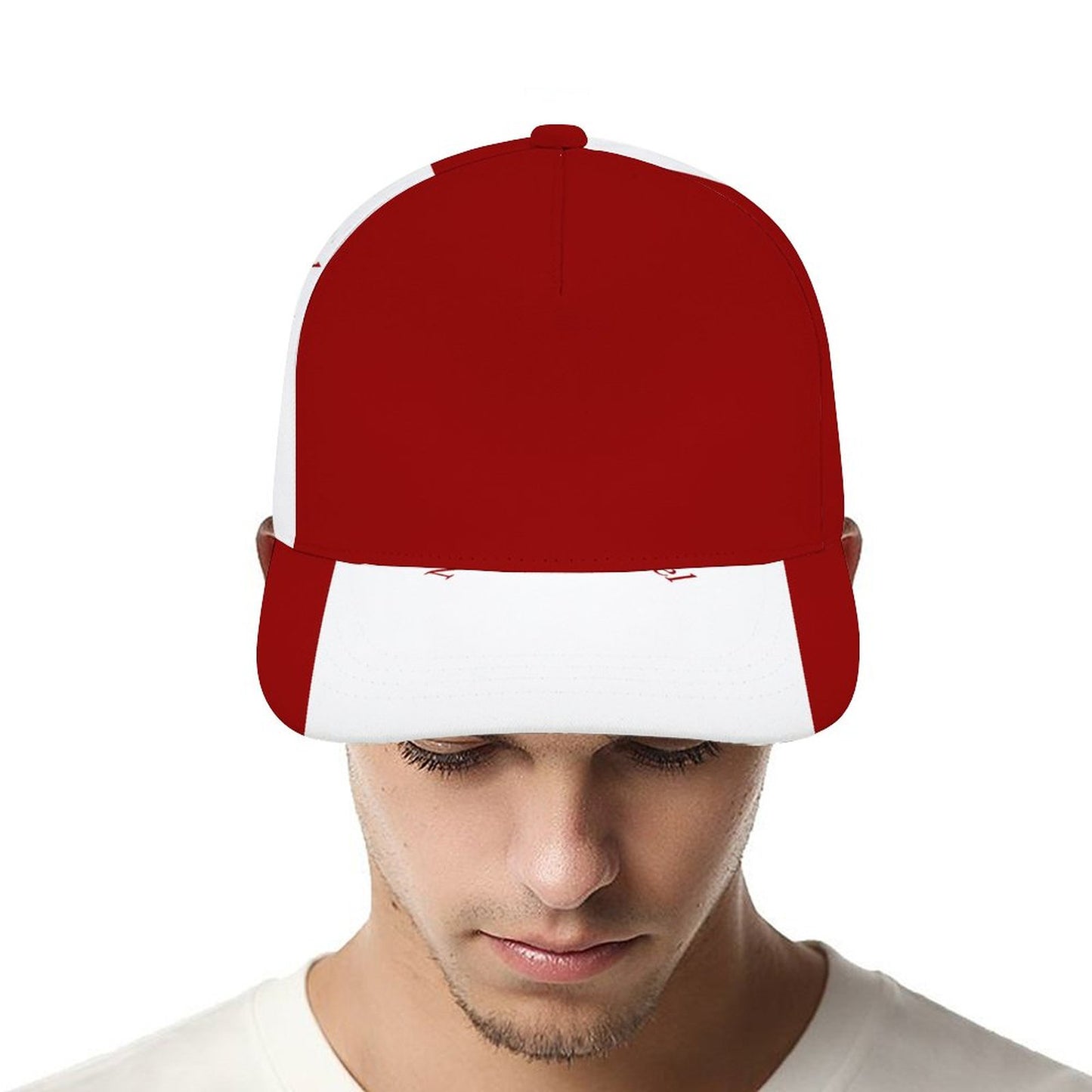 Bent Fitted Cap (All-Over Printing)