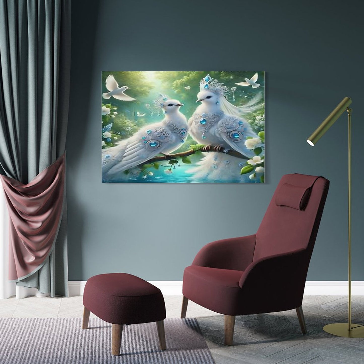 Hanging Poster (Horizontal 3:2)-12x18 inch/ 8x12 inch