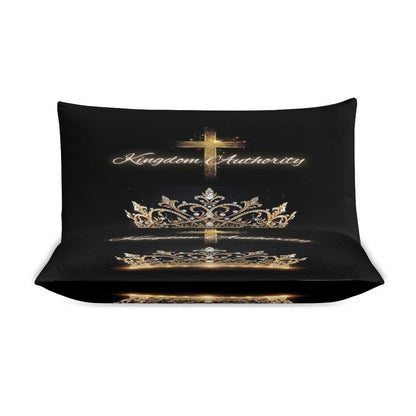 3-Piece Bedding Set-86"×70"/ 218×177cm (Dual-sideded Printing)