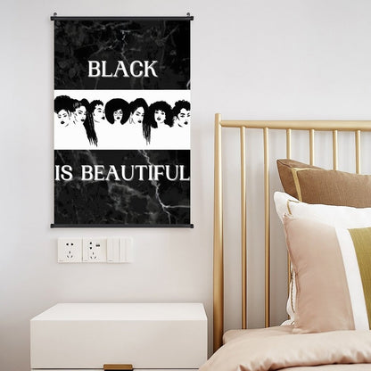 Canvas Hanging Poster with Scrolls-16"x24"/ 40x60cm