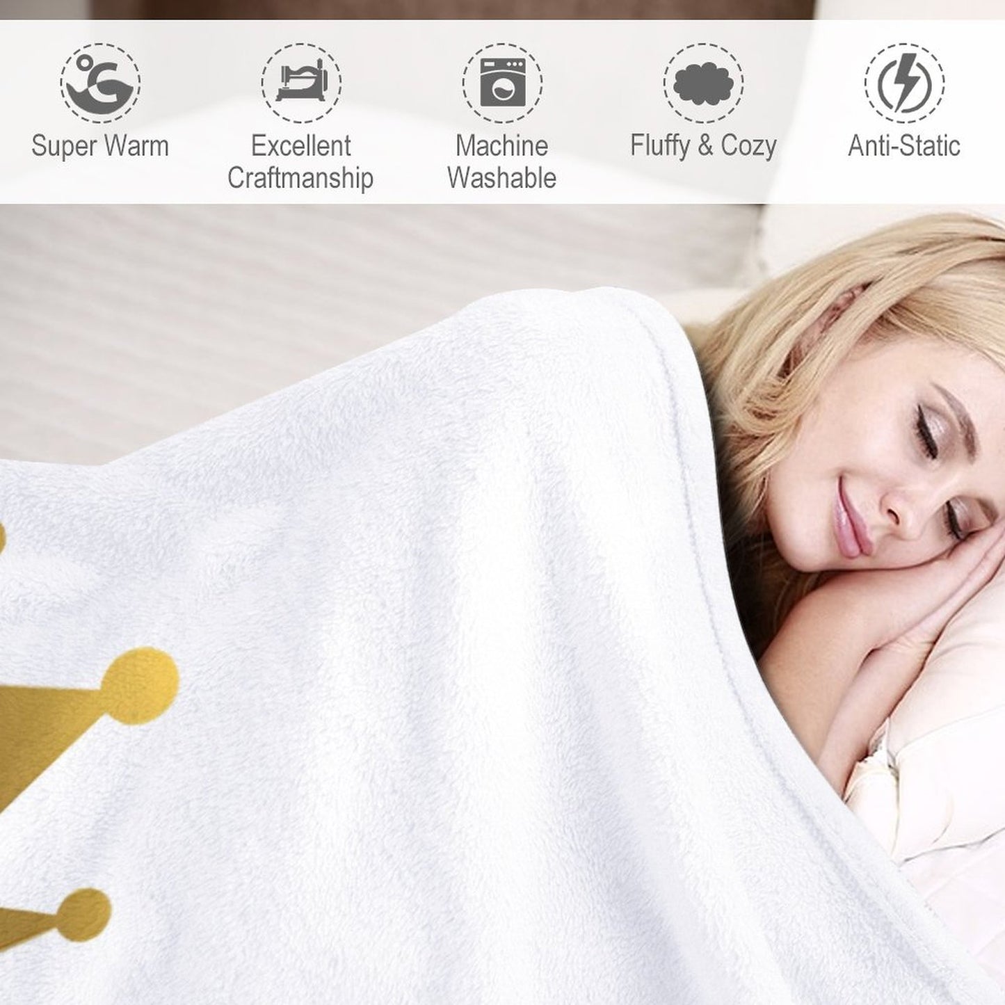 280gsm Flannel Blanket-70"x80" (Dual-sided Printing)