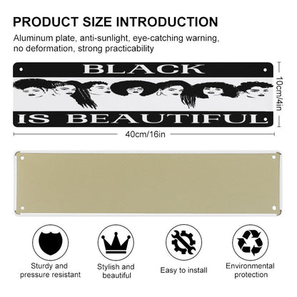 Slim Metal Tin Sign