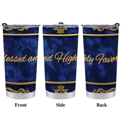 Car Travel Mug Set with Cleaning Kit (590ml/20oz)