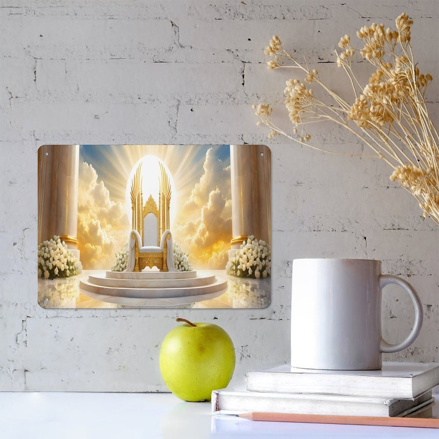Horizontal Personalized Metal Wall Art Tin Sign-5.5"x7.9"/14x20cm