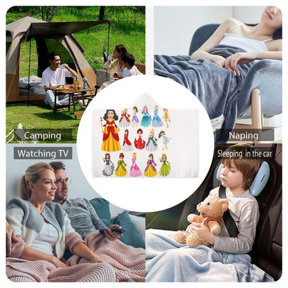 Wrap Hooded Blanket-40"x50"/ 100x130cm