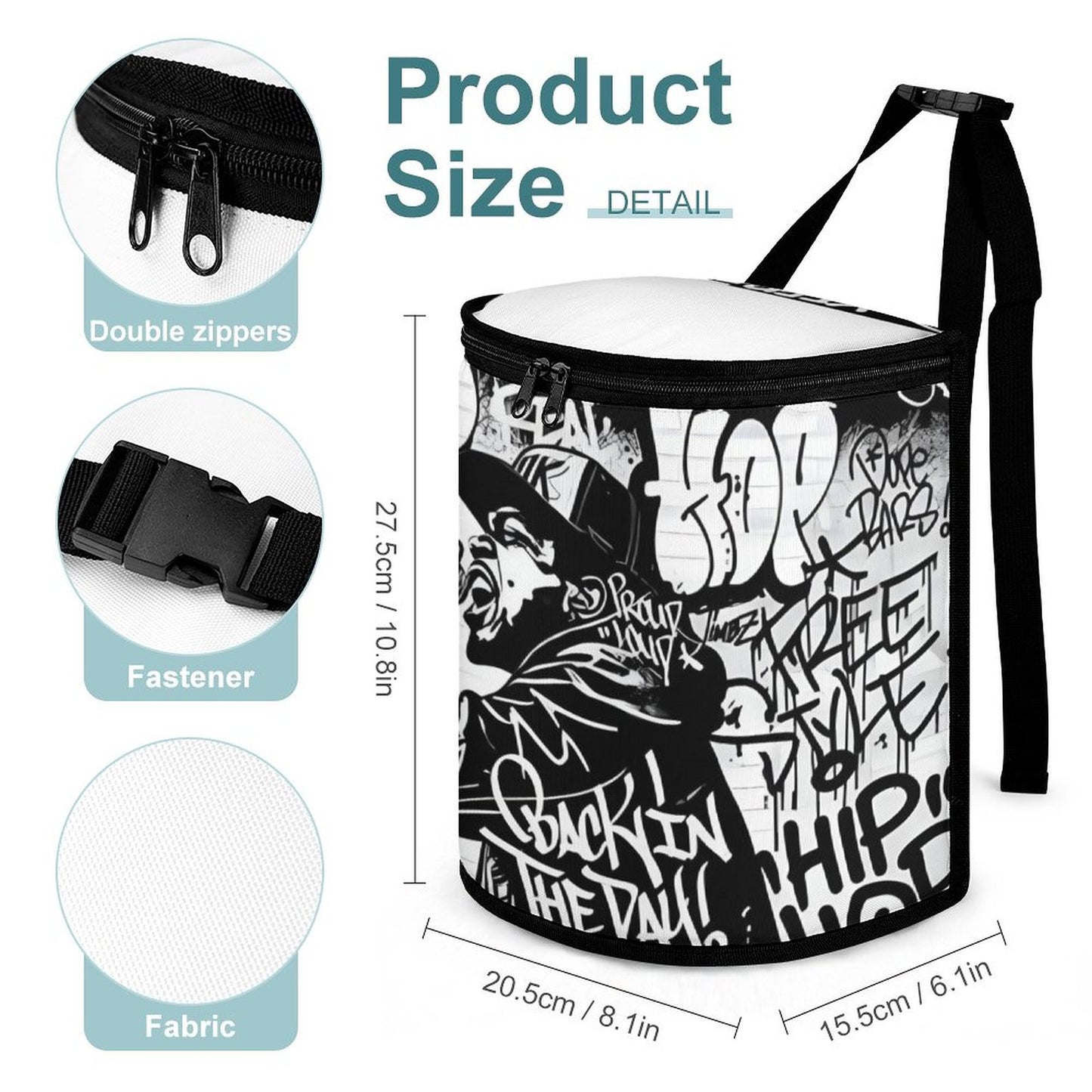 Collapsible Car Trash Bin