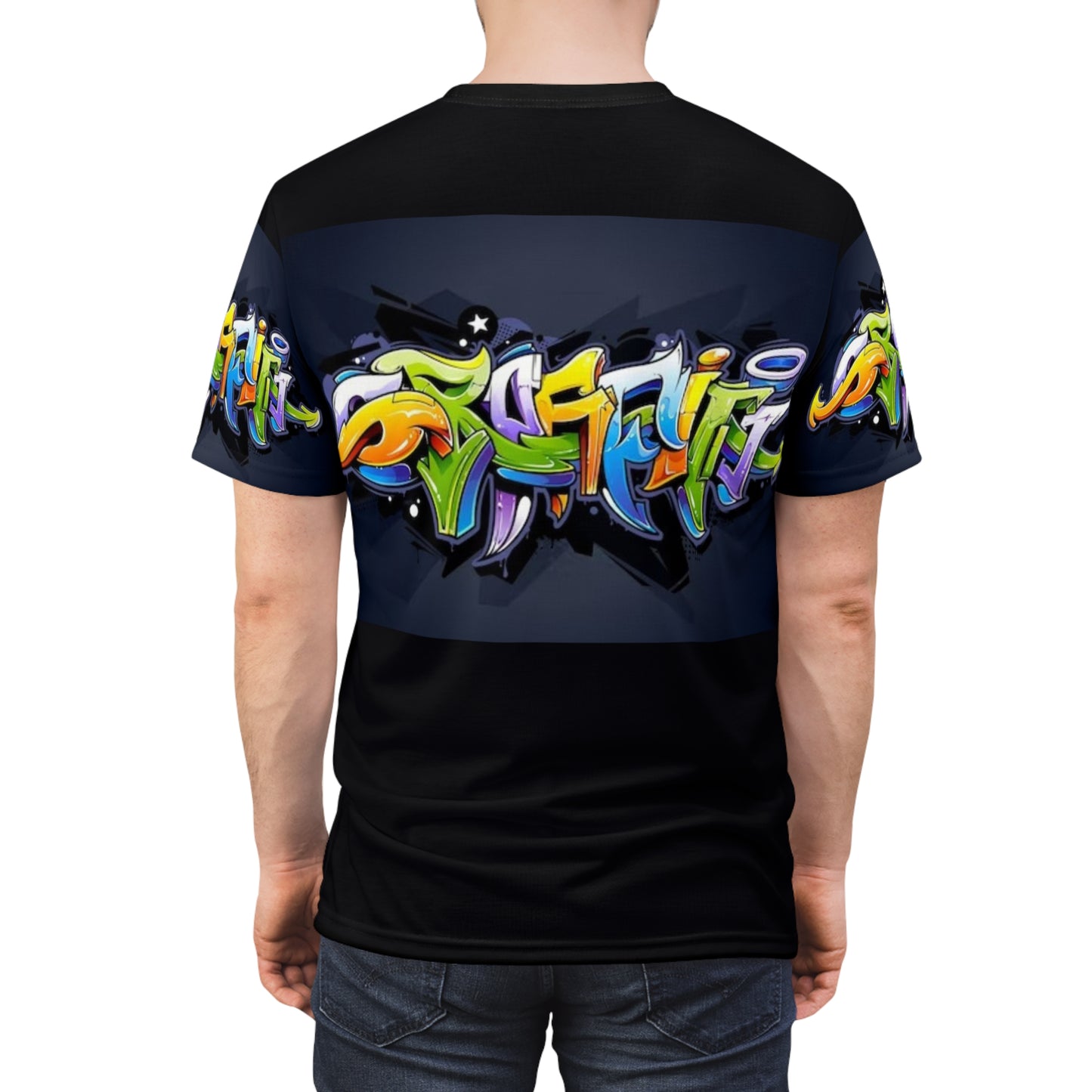 COLORFUL GRAFFITI Unisex Tee (Small-3XL)