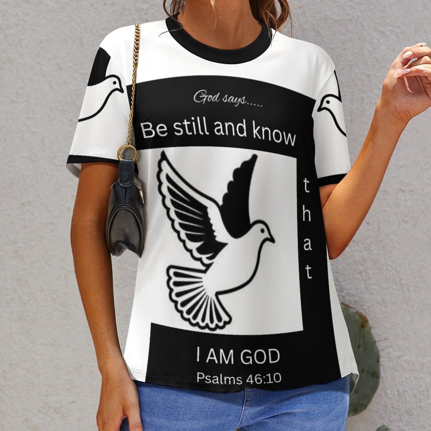 180gsm Custom Women Top T-Shirts(All-Over Printing)