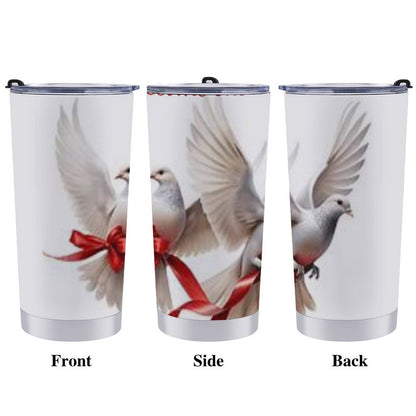 Car Travel Mug Set with Cleaning Kit (590ml/20oz)