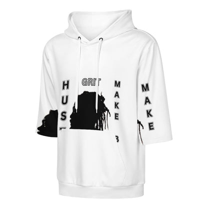 280gsm Half Sleeve Hoodie LM033 (All-Over Printing)