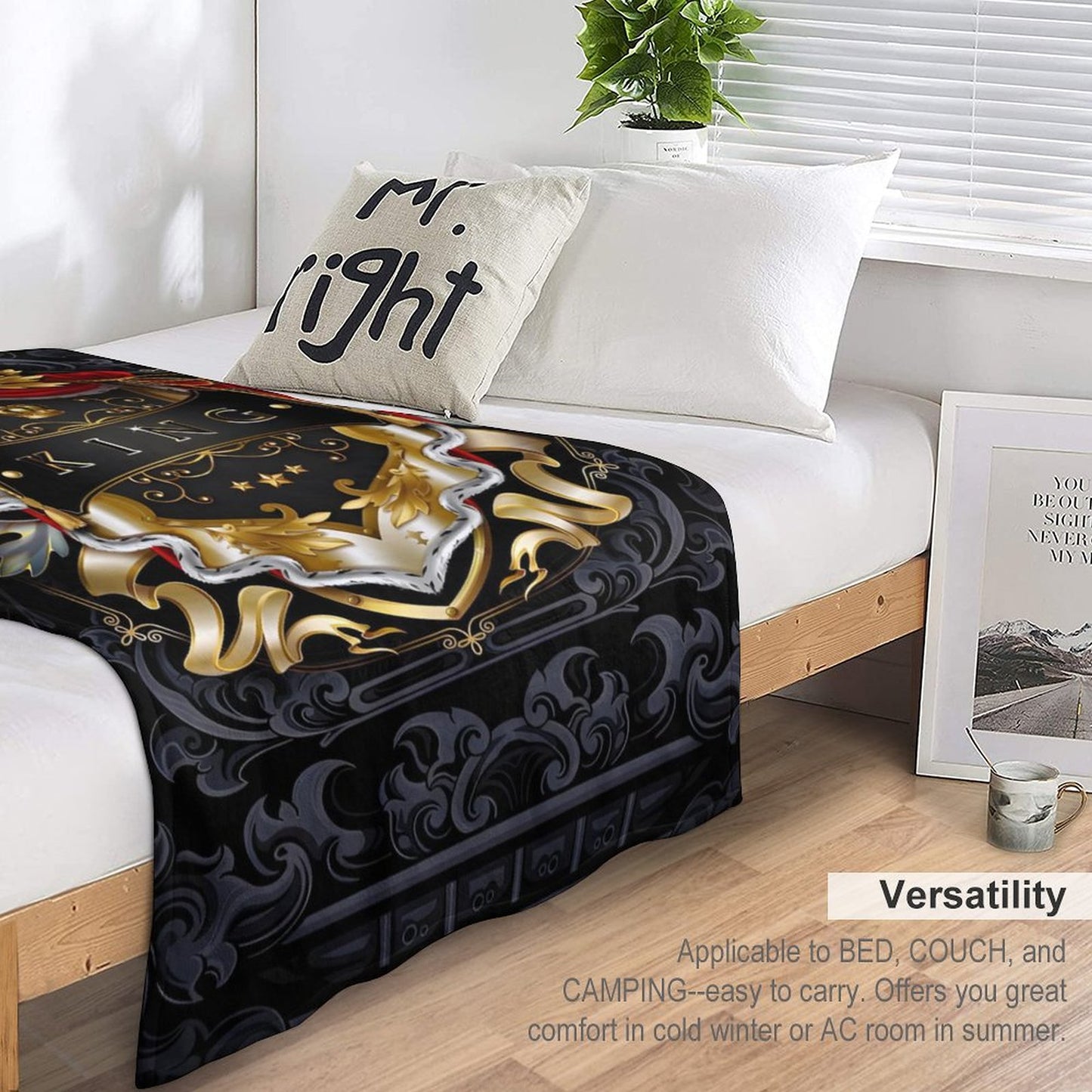 280gsm Flannel Blanket-70"x80" (Dual-sided Printing)