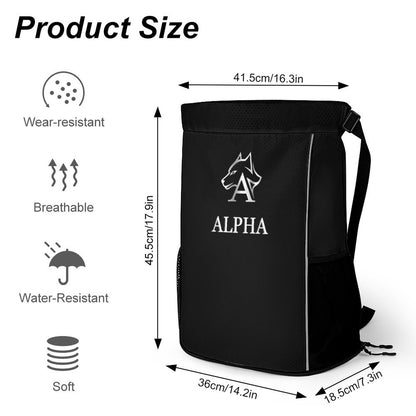 Waffle Cloth Sprots Drawstring Bag (Multi-Sites)