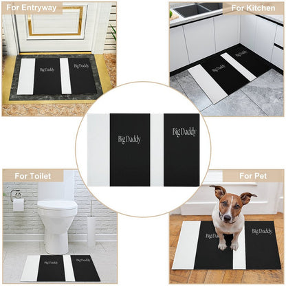 Crystal Velvet Bedroom Floor Mat