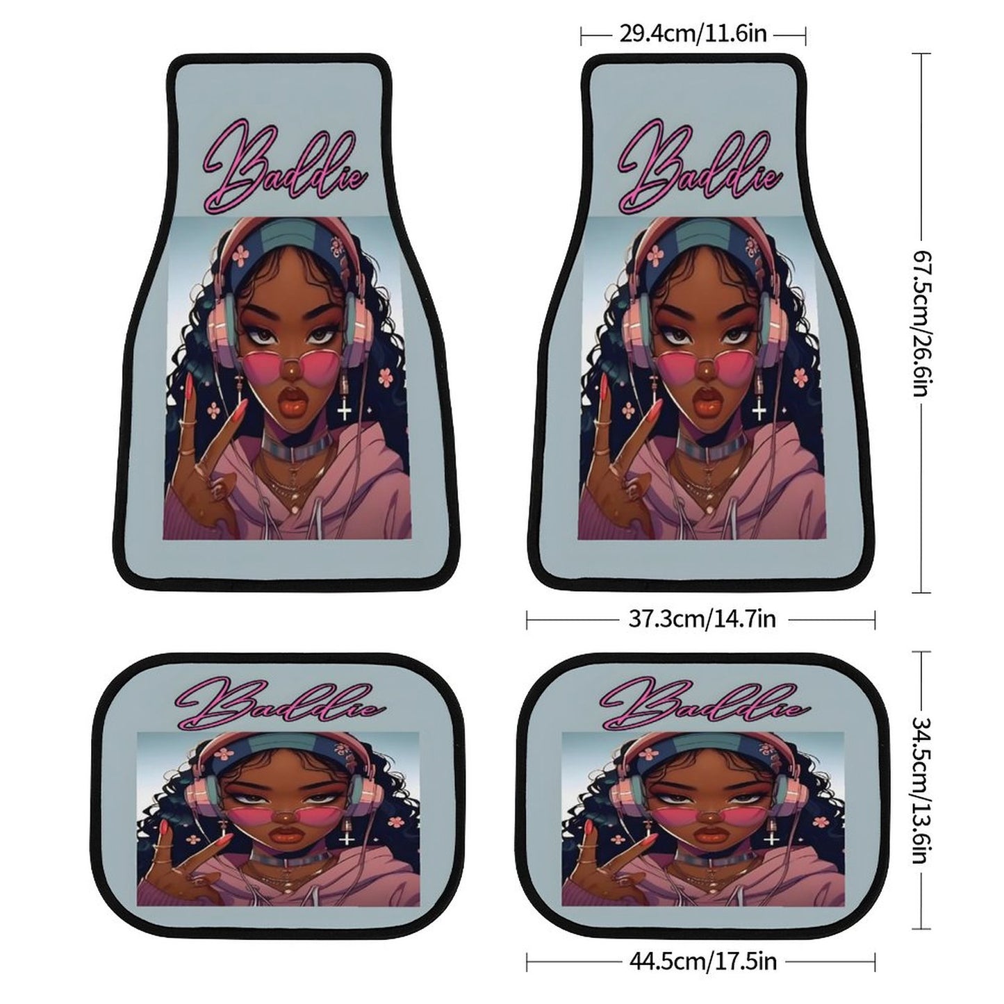 Car Mat Set of 4