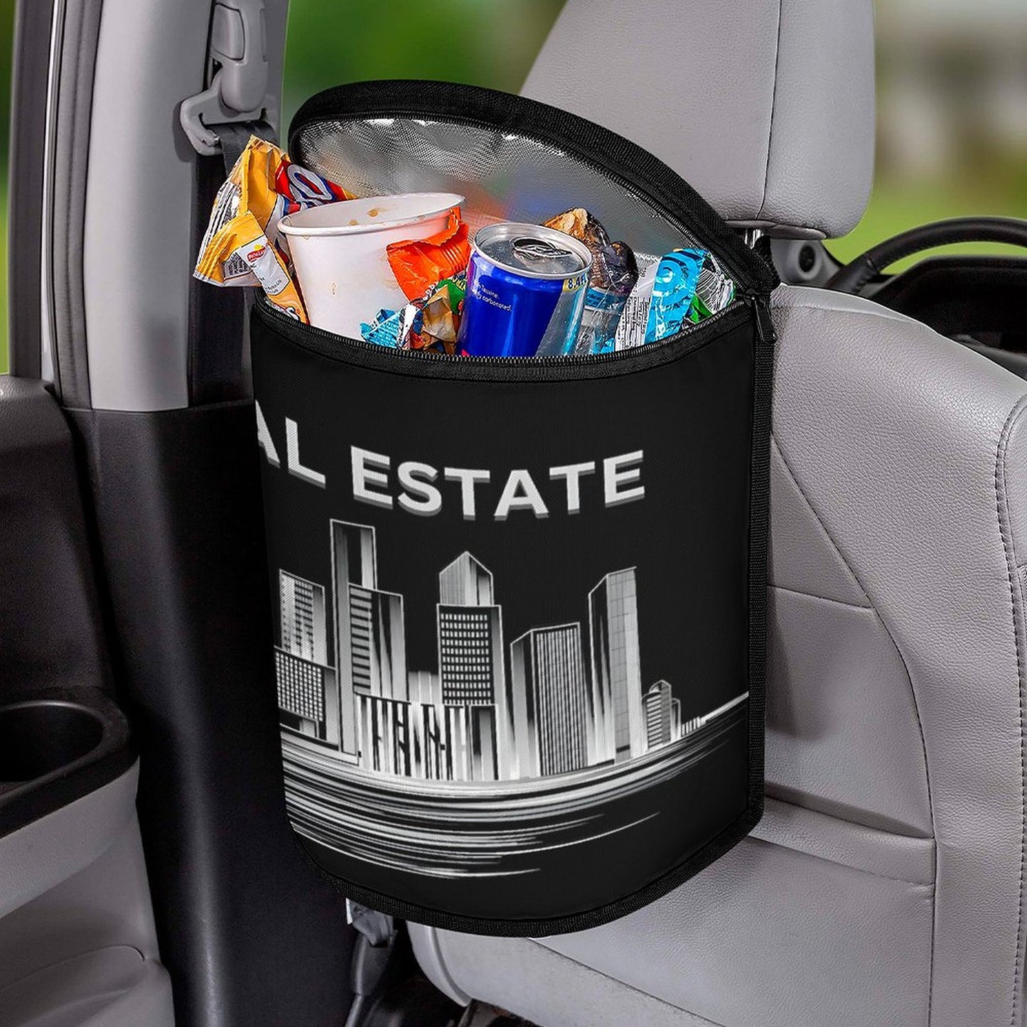 Collapsible Car Trash Bin