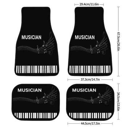 Car Mat Set of 4-MUSICIAN